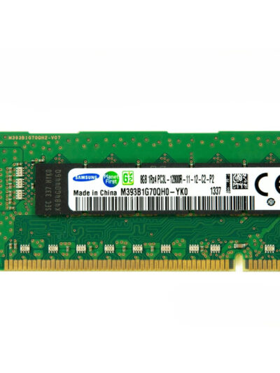 Samsung 8GB 1Rx4 PC3L-12800R (DDR3-1600) Registered CAS-11 Low Voltage Memory Kit