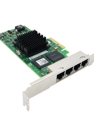 Dell Intel I350-T4 NIC Quad Port 1Gbe PCI-e Network Adapter - High Profile