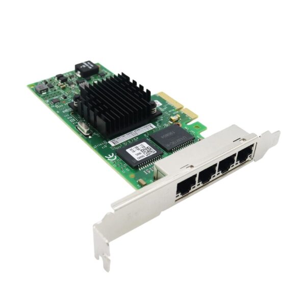 Dell Intel I350-T4 NIC Quad Port 1Gbe PCI-e Network Adapter - High Profile