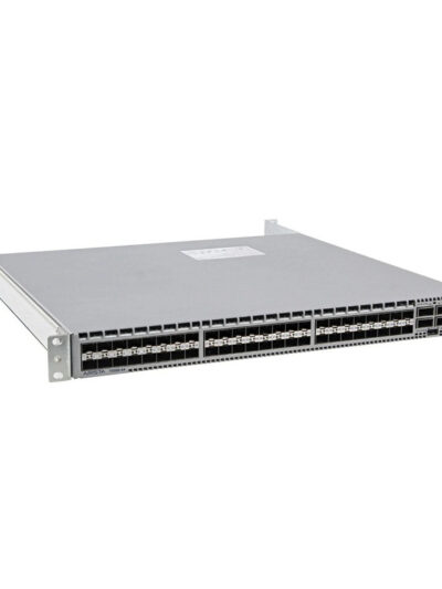 Arista 7150, 48x1/10G SFP+ & 4xQSFP+ switch, high precision clock, front-to-rear airfow, 2x AC PSU
