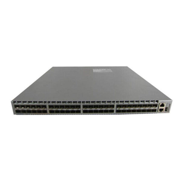 Arista 7150S, 52x1/10G SFP+ switch, high precision clock, front-to-rear airflow, 2x AC PSU