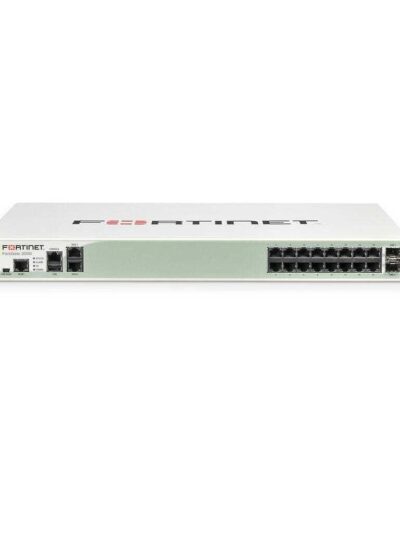 Fortinet FortiGate 200D 18x GE RJ45 (including 16x LAN ports, 2x WAN ports), 2x GE SFP DMZ ports, SPU NP4Lite and CP8 hardware accelerated, 64GB onboard SSD storage