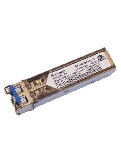 Brocade 4G SFP Transceiver LWL Fibre Channel, 1310nm, 4Km, SMF, LC Dúplex connector