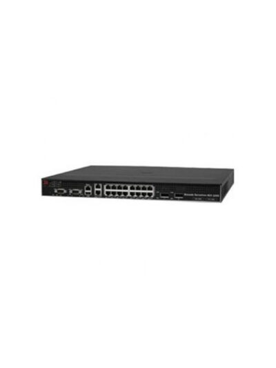 Brocade ServerIron ADX 1000 1U fixed-configuration ServerIron with 16-port 10/100/1000 Base-T (RJ45), dual-core management processor (1 GB memory per core), two application processors (2 GB memory per core), one AXP Application Acceleration Processor, one PAX Process Acceleration Engine, and one AC power supply