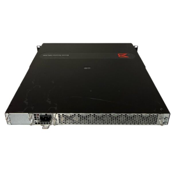 Brocade ServerIron ADX 1000 1U fixed-configuration ServerIron with 16-port 10/100/1000 Base-T (RJ45), dual-core management processor (1 GB memory per core), two application processors (2 GB memory per core), one AXP Application Acceleration Processor, one PAX Process Acceleration Engine, and one AC power supply - Imagen 2
