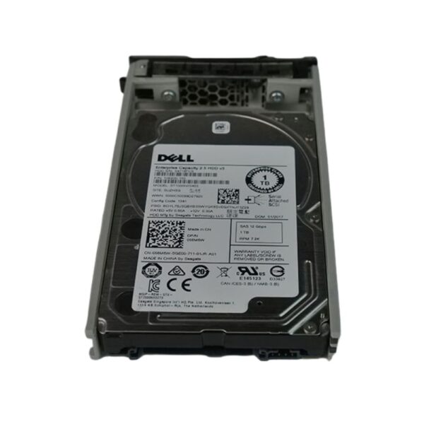 56M6W | Dell 1TB 7.2K 2.5" SAS 12Gb/s HDD con caddy