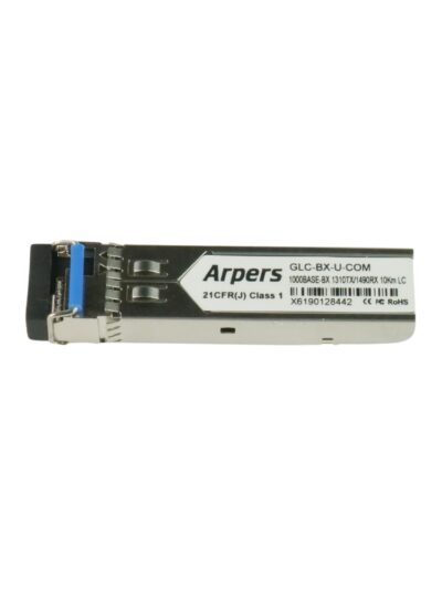 GLC-BX-U-COM | Arpers 1000BASE-BX SFP 1310nm TX 10km compatible Cisco