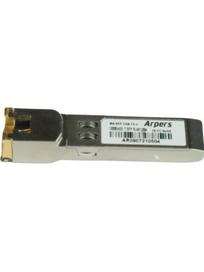 MA-SFP-1GB-TX-COM | Arpers SFP 1000Base-T RJ45 100m compatible Cisco Meraki
