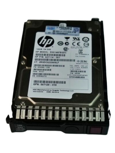 652605-B21 | HPE 146GB 15K SAS 2.5" 6Gb/s SC HDD Enterprise