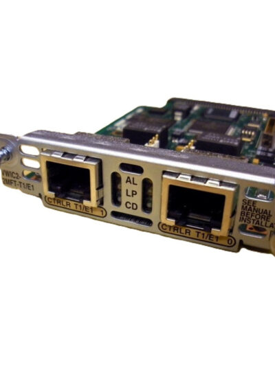 Cisco 2-Port Multiflex Trunk Voice/WAN 2nd Generation Interface Card - T1/E1