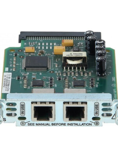 Cisco 2-port voice interface card—FXS