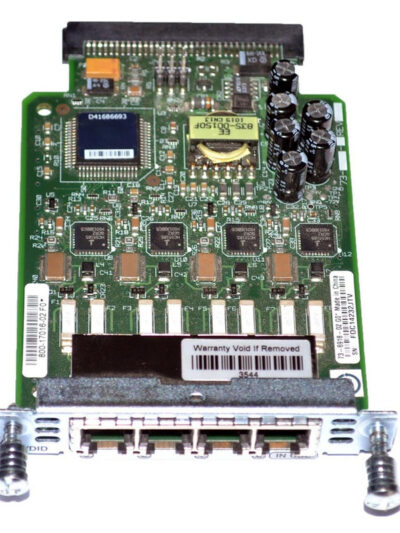 Cisco 4-port FXS or DID Voice/Fax Interface Card