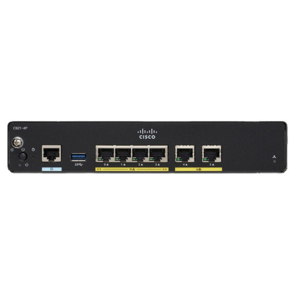 Cisco 926 ISR Gigabit Ethernet security router with VDSL/ADSL2+ Annex B/J