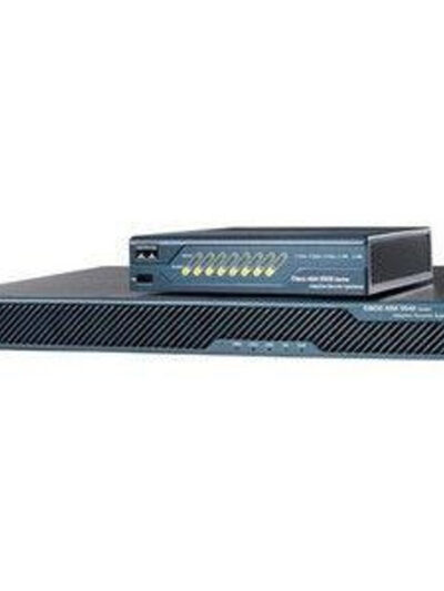 Cisco ASA 5510 Adaptive Security Appliance with Security Plus License and AIP-SSM-10 (chassis, software, 2 Gigabit Ethernet interfaces, 3 Fast Ethernet interfaces, 250 IPsec VPN peers, 2 SSL VPN peers, Active/Active high availability, 3DES/AES)
