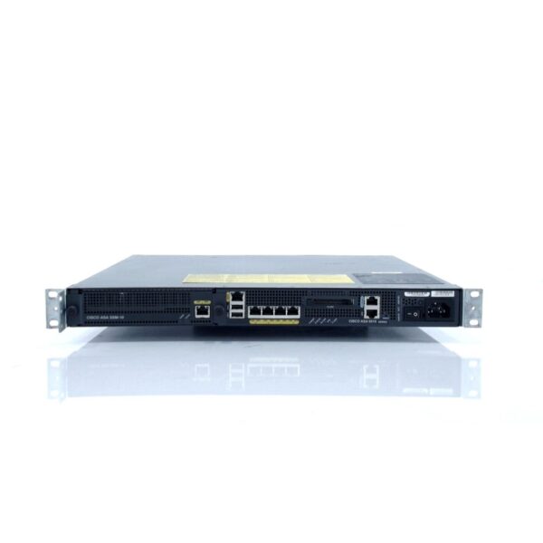 Cisco ASA 5510 Adaptive Security Appliance with Security Plus License and AIP-SSM-10 (chassis, software, 2 Gigabit Ethernet interfaces, 3 Fast Ethernet interfaces, 250 IPsec VPN peers, 2 SSL VPN peers, Active/Active high availability, 3DES/AES) - Imagen 2