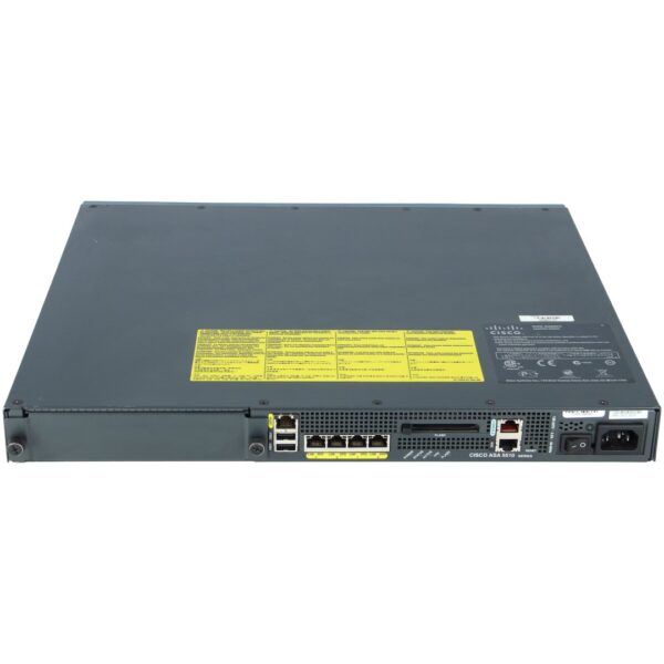 Cisco ASA 5510 Security Plus Firewall Edition includes 2 Gigabit Ethernet + 3 Fast Ethernet interfaces, 250 IPsec VPN peers, 2 SSL VPN peers, Active/Standby high availability, 3DES/AES license - Imagen 2