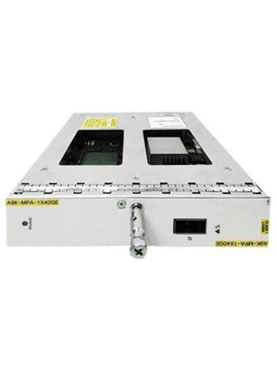 Cisco ASR 9000 1-port 40-Gigabit Ethernet Modular Port Adapter, requires QSFP optics