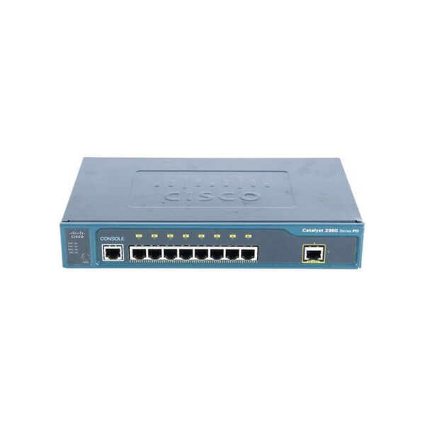 Cisco Catalyst 2960 Powered Device 8 10/100 Ethernet Ports and 1 10/100/1000 PoE input port, LAN Base image
