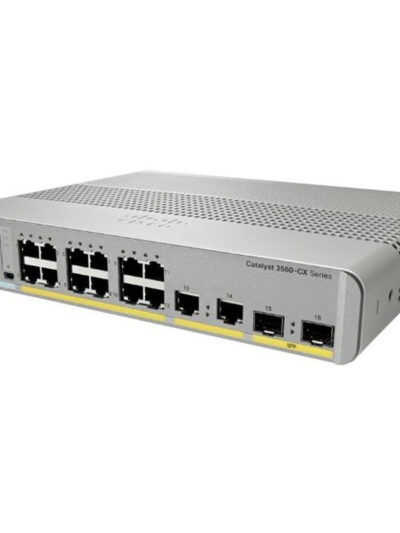 Cisco Catalyst 3560-CX Switch 8 GE, uplinks: 2 x 1G SFP and 2 x 1G copper, IP Base