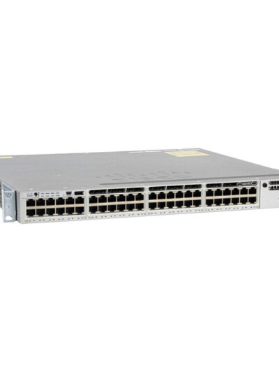 Cisco Catalyst 3850 Stackable 48 10/100/1000 Ethernet PoE+ ports, with one 715WAC power supply  1 RU, IP Base feature set