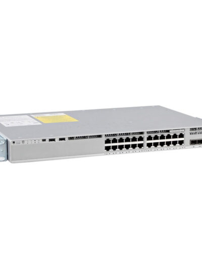 Cisco Catalyst 9200L 24-port PoE+ 4x1G uplink with one 600W AC power supply Switch, Network Essentials