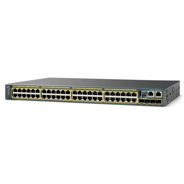 Cisco Catalyst 2960S 48 10/100/1000 Ethernet, 4 x SFP LAN Base