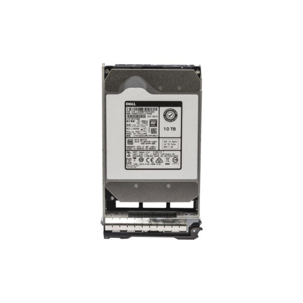 Dell 10TB 7.2K 3.5-inch SAS 12Gb/s 512e Nearline (NL) Hot-Plug Hard Drive w/ caddy