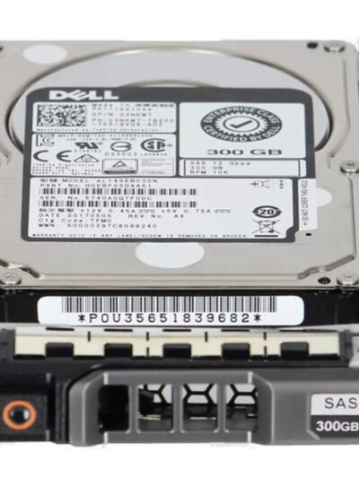 Dell 300GB 10K 2.5-inch SAS 12Gb/s Enterprise Hard Drive w/8FKXC caddy