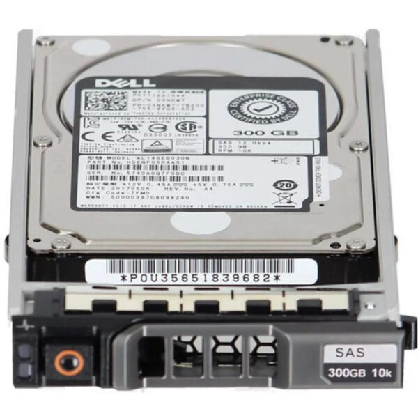 Dell 300GB 10K 2.5-inch SAS 12Gb/s Enterprise Hard Drive w/8FKXC caddy