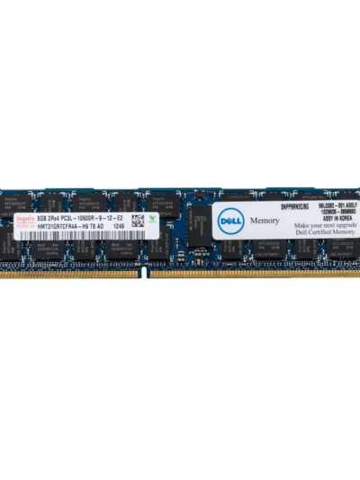 Dell 8GB 2Rx4 PC3L-10600R (DDR3-1333) Registered CAS-9 Low Voltage Memory Kit (SNPP9RN2C/8G)