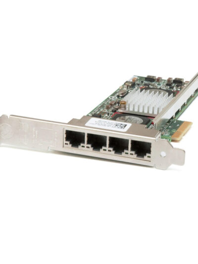 Dell Broadcom NetXtreme II 5709 NIC Gigabit Ethernet Quad Port 1GbE PCI-e 4, Network Interface Card - High Profile Bracket
