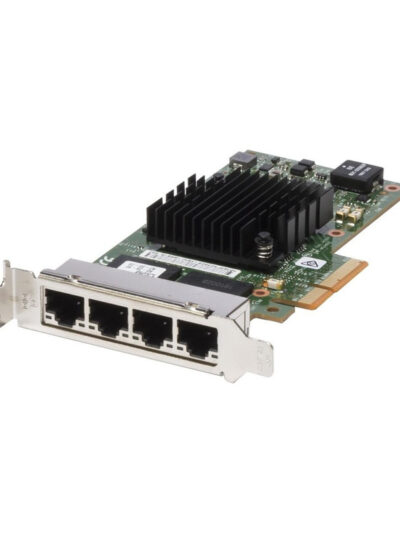 Dell Intel I350-T4 NIC 4-Port 1GB PCI-e Network Interface Card Server Adapter, with Low Profile Bracket