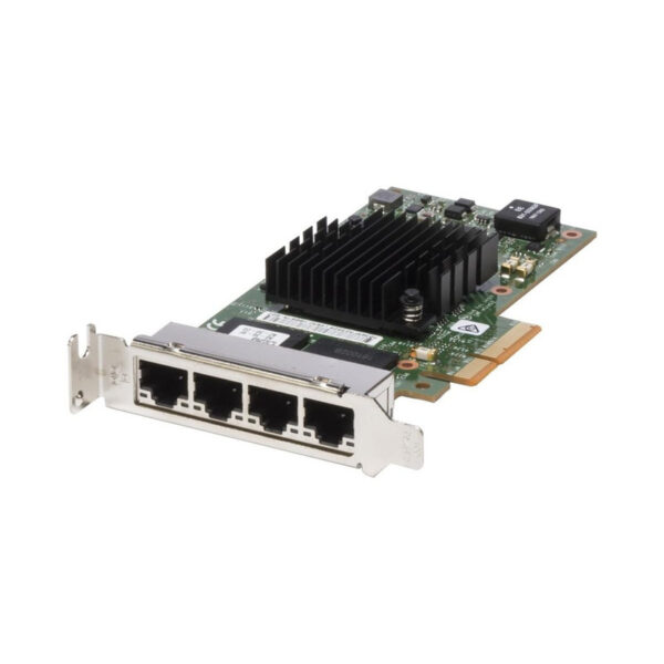 Dell Intel I350-T4 NIC 4-Port 1GB PCI-e Network Interface Card Server Adapter, with Low Profile Bracket