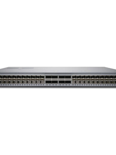 Juniper 48 x 25GbE + 8 x 100GbE MACsec AES256 switch, AC, front-to-back air flow