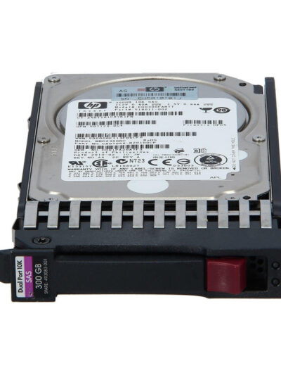 HP 300GB 10K 2.5-inch SAS 3Gb/s Dual Port Enterprise Hot-Plug Hard Drive w/ caddy