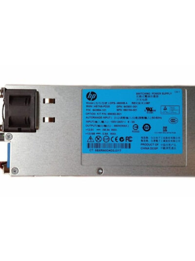 HPE 460W Common Slot 80 Plus Platinum Hot Plug Power Supply Kit
