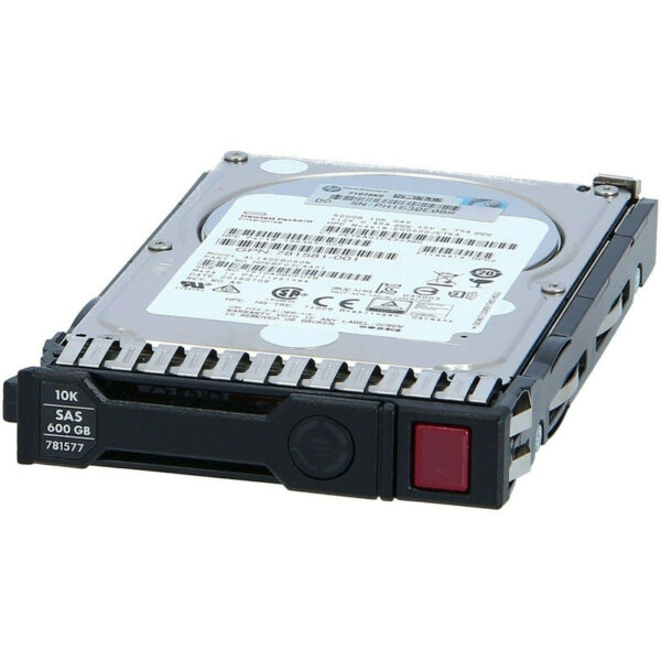 HPE 600GB 10K 2.5-inch SAS 12Gb/s SC Enterprise Hard Drive w/ caddy