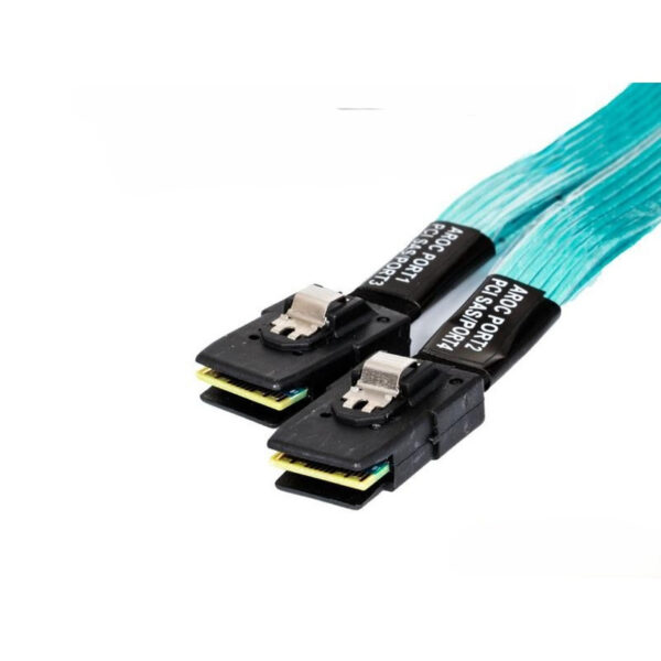 HP ProLiant DL380G9 Flex P440ar/H240ar 12LFF SAS Expander Port 3-4 to BP 12LFF Port 1-2 Mini SAS Cable