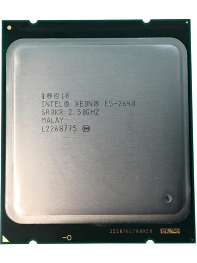 Intel Xeon E5-2640 6-Core 15MB Cache 2.5 GHz 95W TDP