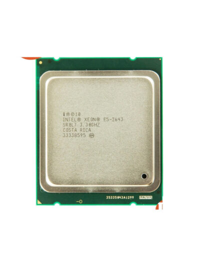 Intel Xeon E5-2643 4-Core 10MB Cache 3.3GHz 130W TDP