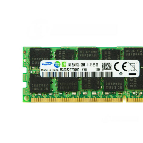 Samsung 16GB 2Rx4 PC3L-12800R (DDR3-1600) Registered CAS-11 Low Voltage Memory Kit