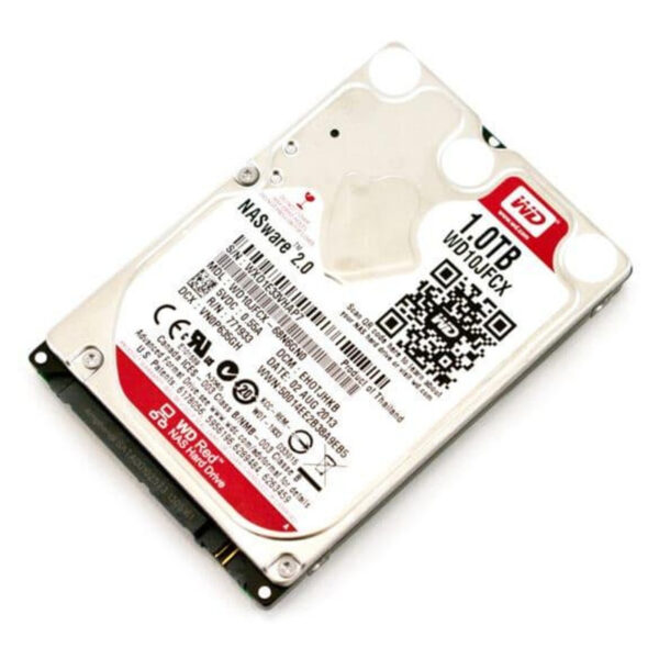 Western Digital 1TB 5.4K 2.5-inch SATA 6GB/s Red NAS Hard Drive