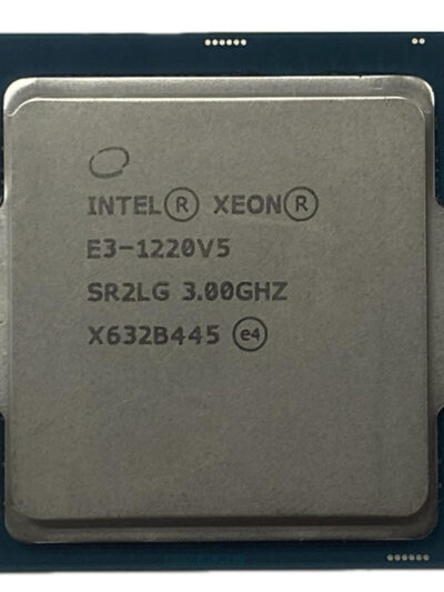 Intel Xeon E3-1220 V5 4-Core 8MB Cache 3.0GHz 80W TDP
