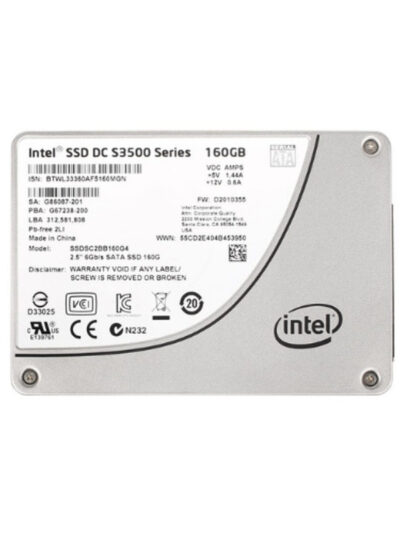 Intel 160GB 2.5-inch SATA 6Gb/s MLC Solid State Drives