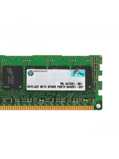 HPE 8GB 1Rx4 PC3-12800R (DDR3-1600) Registered CAS-11 Memory Kit