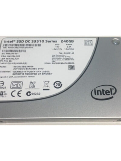 Intel 240GB 2.5-inch SATA 6Gb/s MLC Solid State Drives