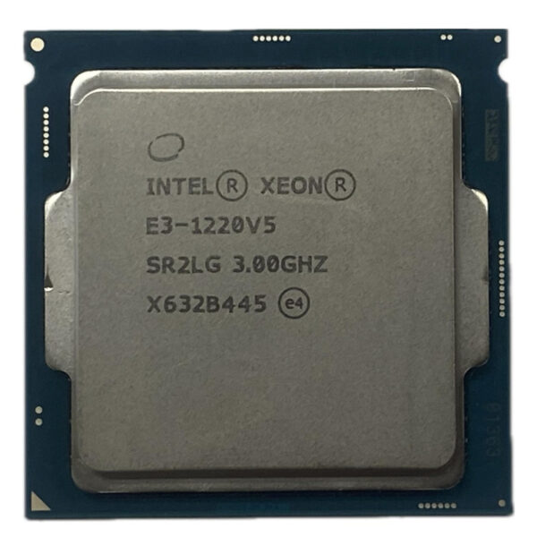 Intel Xeon E3-1220 V5 4-Core 8MB Cache 3.0GHz 80W TDP