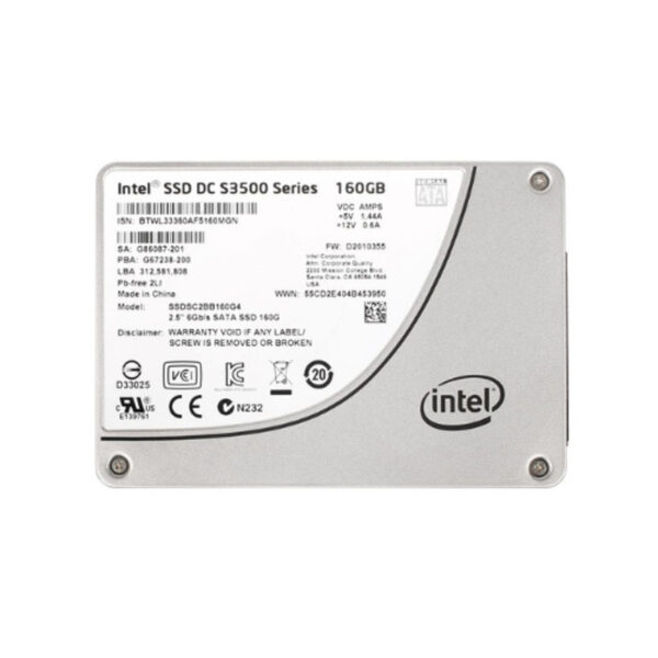 Intel 160GB 2.5-inch SSD SATA 6Gb/s MLC Solid State Drive